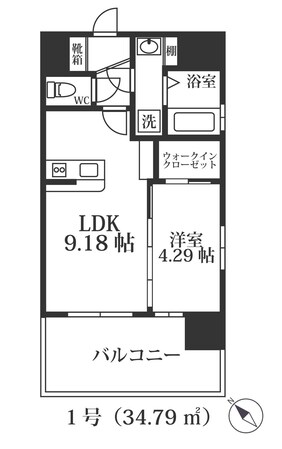 Coccinelleの物件間取画像